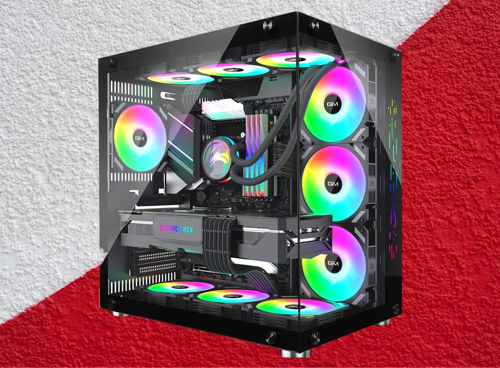 KEDIERS ‎C590 White ATX Tower