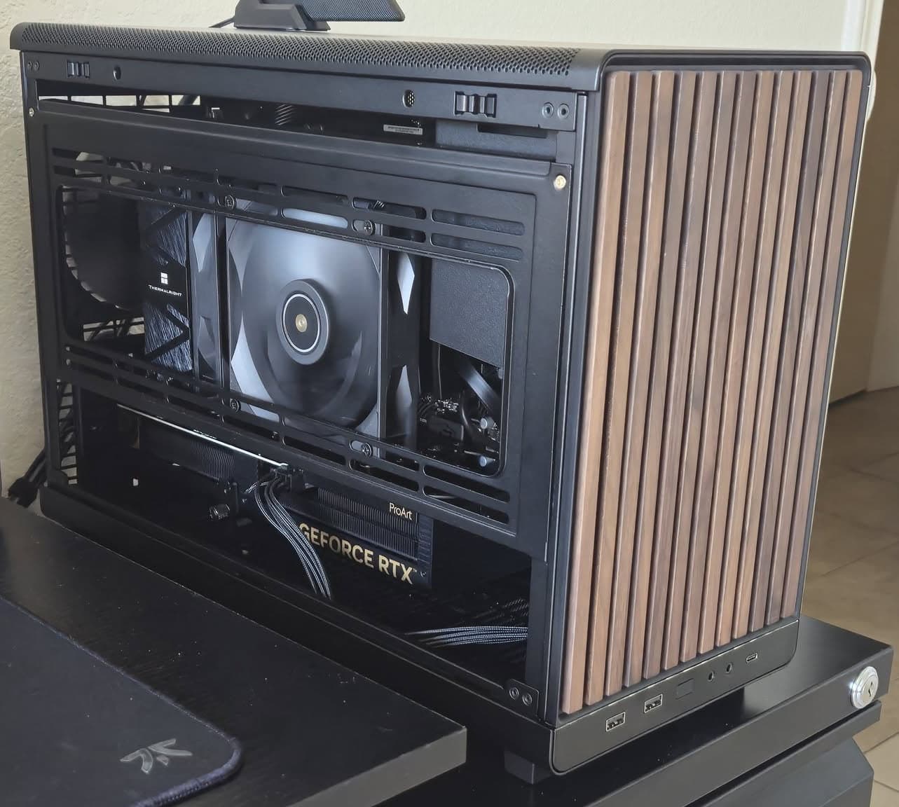 Lian Li A3 mATX Wood Front