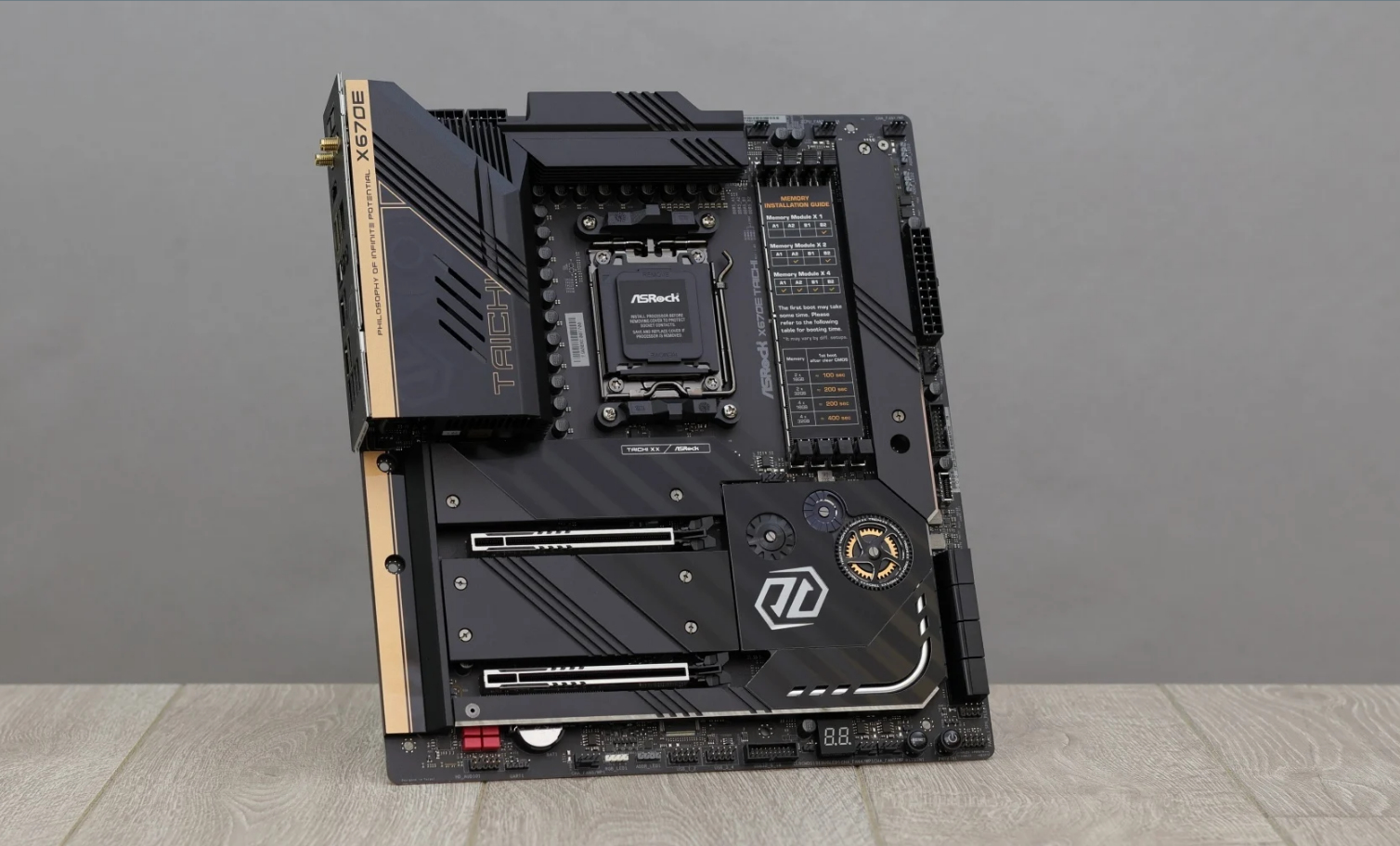ASRock X670E Taichi for Ryzen 9 9950X3D motherboard reviewed at PCCores.com